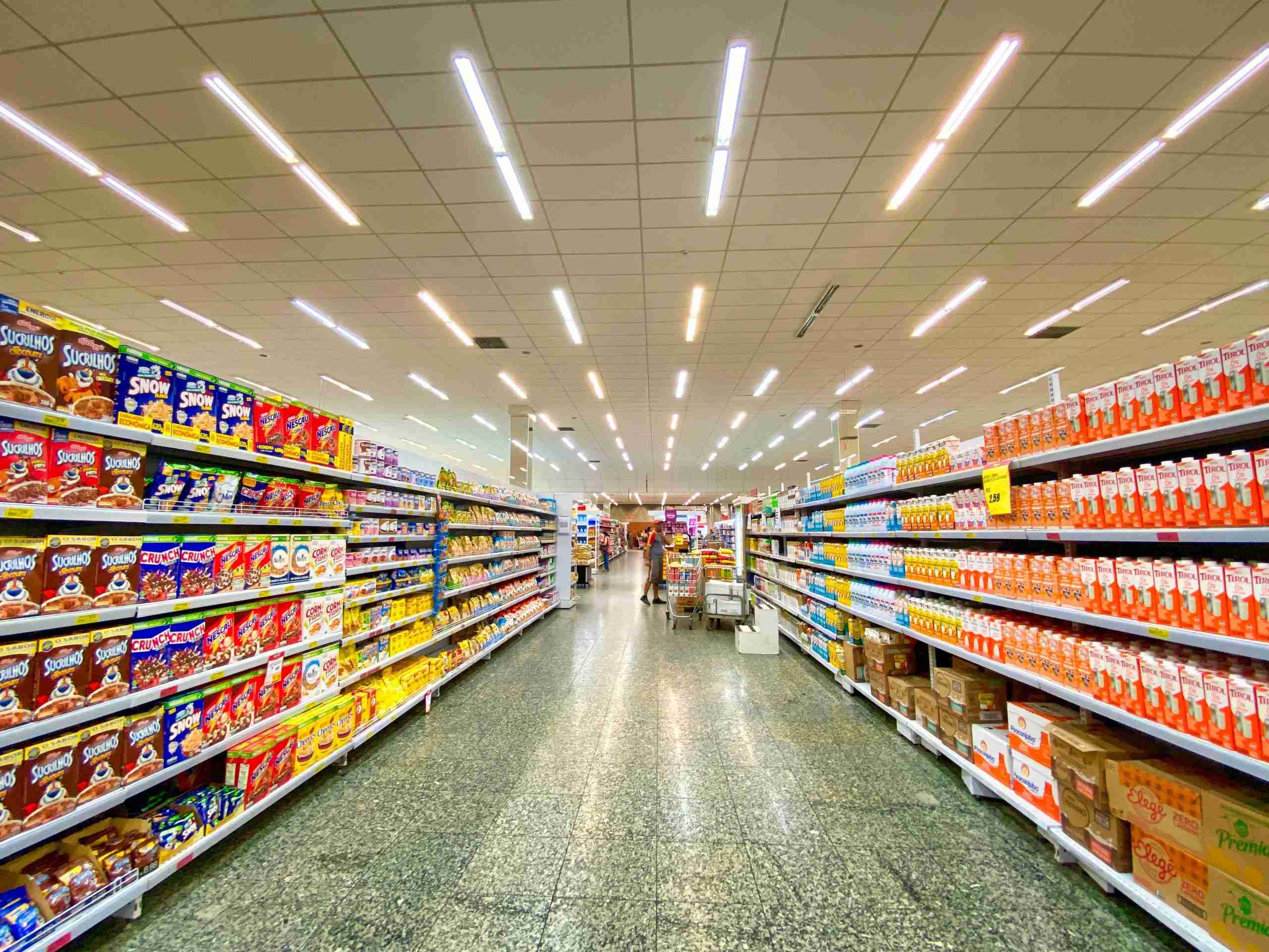 a store selling groceries